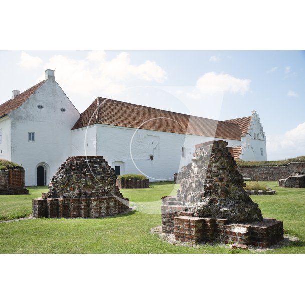 Kirkeruin ved Vitskl Kloster
