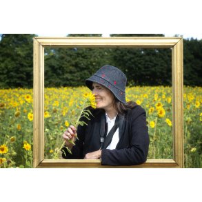 Fotospot i solsikkemark hos 