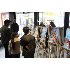 Konkurrence om valg af Ebeltoft motiv p Maltfabrikken i Ebeltoft