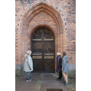 Dren i Sct. Mortens Kirke i Randers, efter restaurering p National Museet