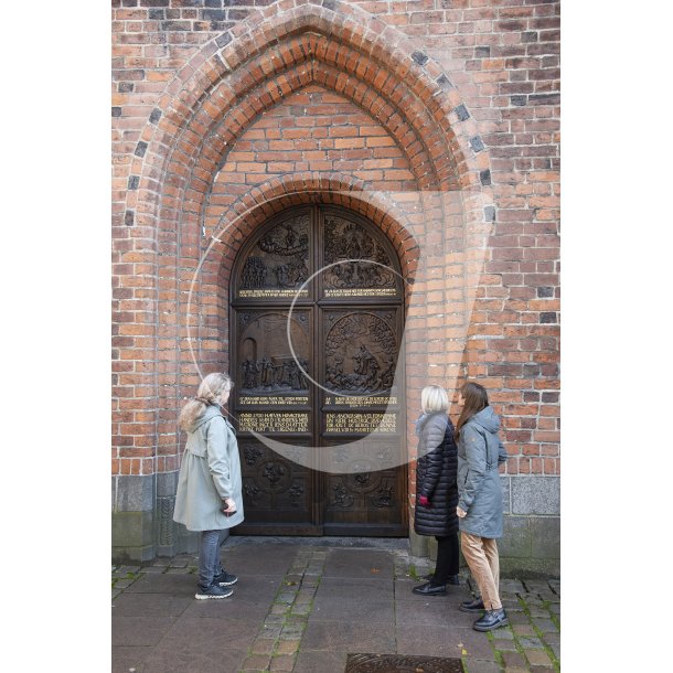 Dren i Sct. Mortens Kirke i Randers, efter restaurering p National Museet