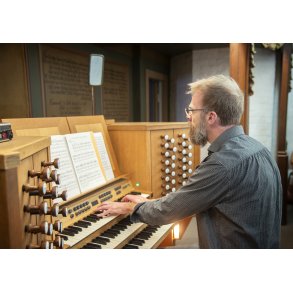 Christian Prstholm komponist og organist i Sct. Mortens Kirke i Randers