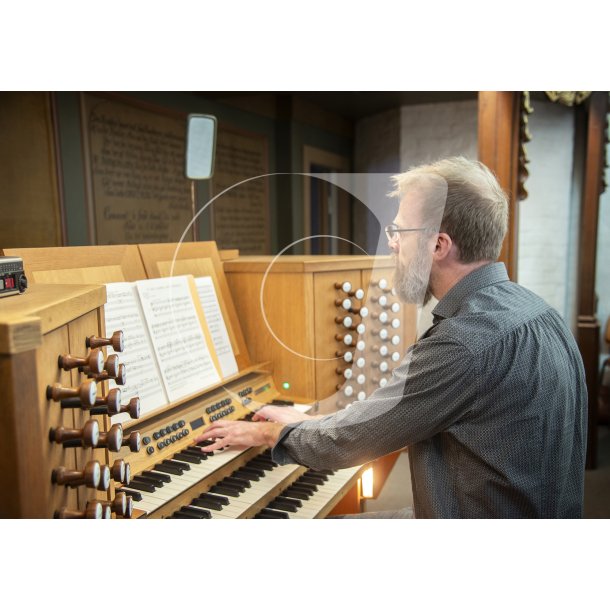 Christian Prstholm komponist og organist i Sct. Mortens Kirke i Randers