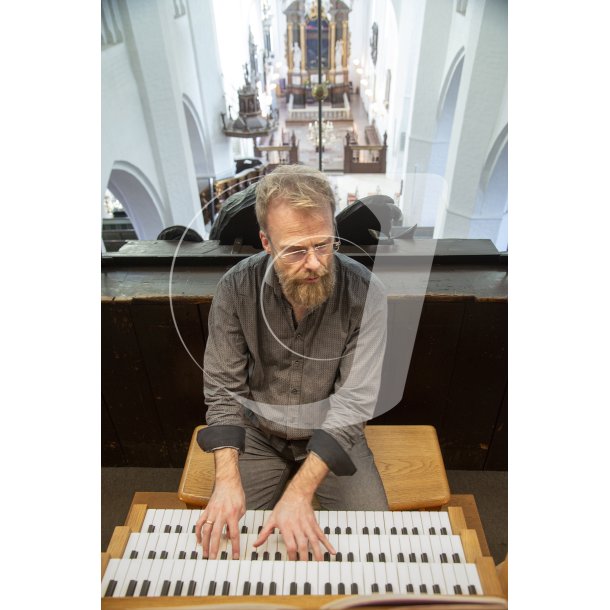 Christian Prstholm komponist og organist i Sct. Mortens Kirke i Randers