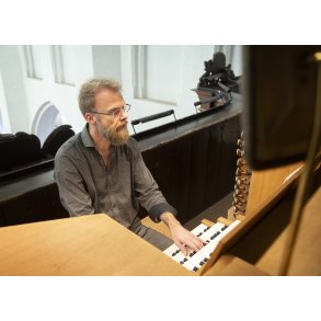Christian Prstholm komponist og organist i Sct. Mortens Kirke i Randers