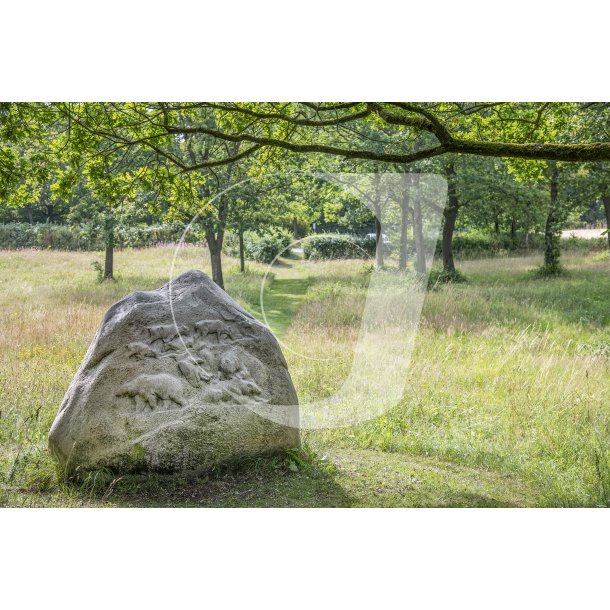 Mindesten for Johannes V. Jensen ved Fars�