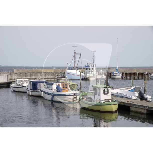 Havnen i Hvalpsund ved Limfjorden
