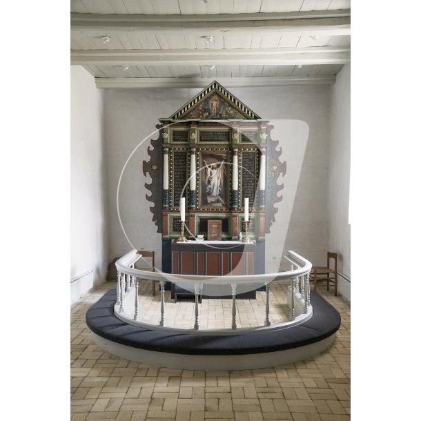 Altertavlen i Louns kirke