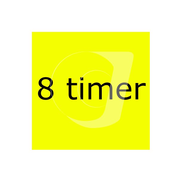 Arrangement fotografering - 8 timer