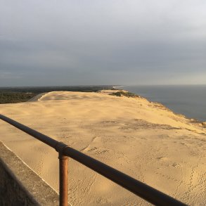 Udsigt fra Rubjerg Knude Fyr mod Vesterhavet