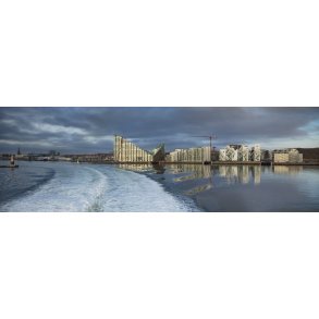 Aarhus og Aarhus �, set fra Mols Linien