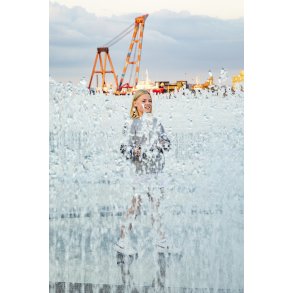 Vandleg p� havnen i Aarhus