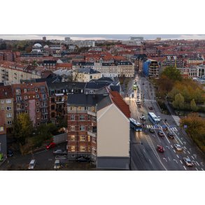 Udsigt fra Aros mod Vester alle i Aarhus