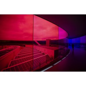 Olafur Eliassons v�rk Your rainbow panorama p� AROS i Aarhus
