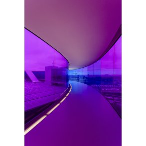 Olafur Eliassons v�rk Your rainbow panorama p� AROS i Aarhus