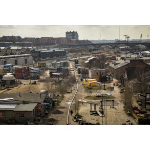 Omr�det bag Godsbanen i Aarhus