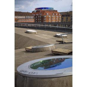 Godsbanen i Aarhus med AROS i baggrunden