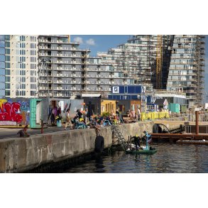 Aarhus havn ved Aarhus �