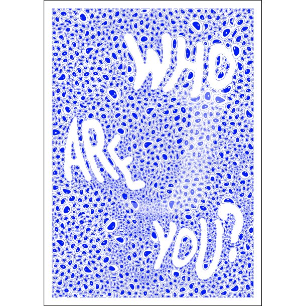 Who Are You - Simple - Blue