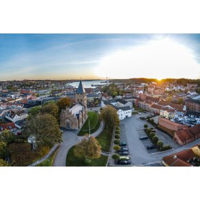 Hobro Kirke ved Mariager fjord