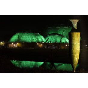 Krukken og Randers Regnskov ved Guden�en i Randers