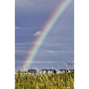 Regnbue over B�nnerup Havn