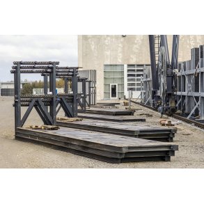 Transport materiel ved beton fabrik