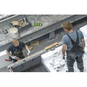 St�bning af beton elementer