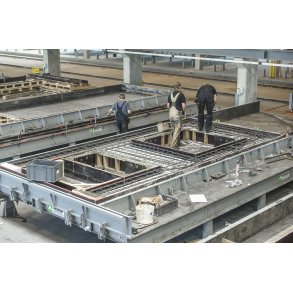 St�bning af beton elementer