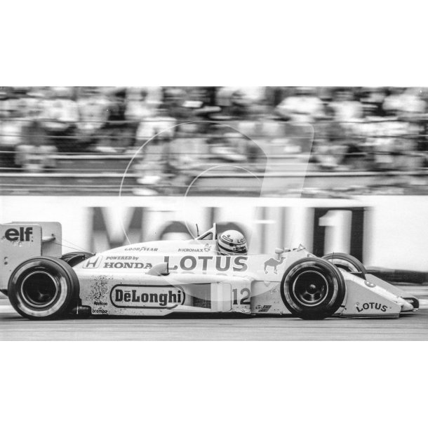 Ayrton Senna, Lotus-Honda, Hockenheim 1987