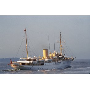 Kongeskibet Dannebrog i Randers Fjord